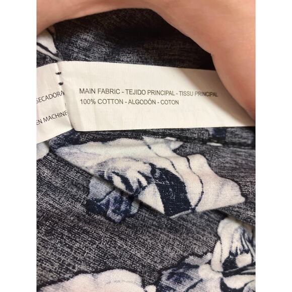 Denim & Floral Lightweight Jacket Floral Men’s Small - Picture 3 of 5